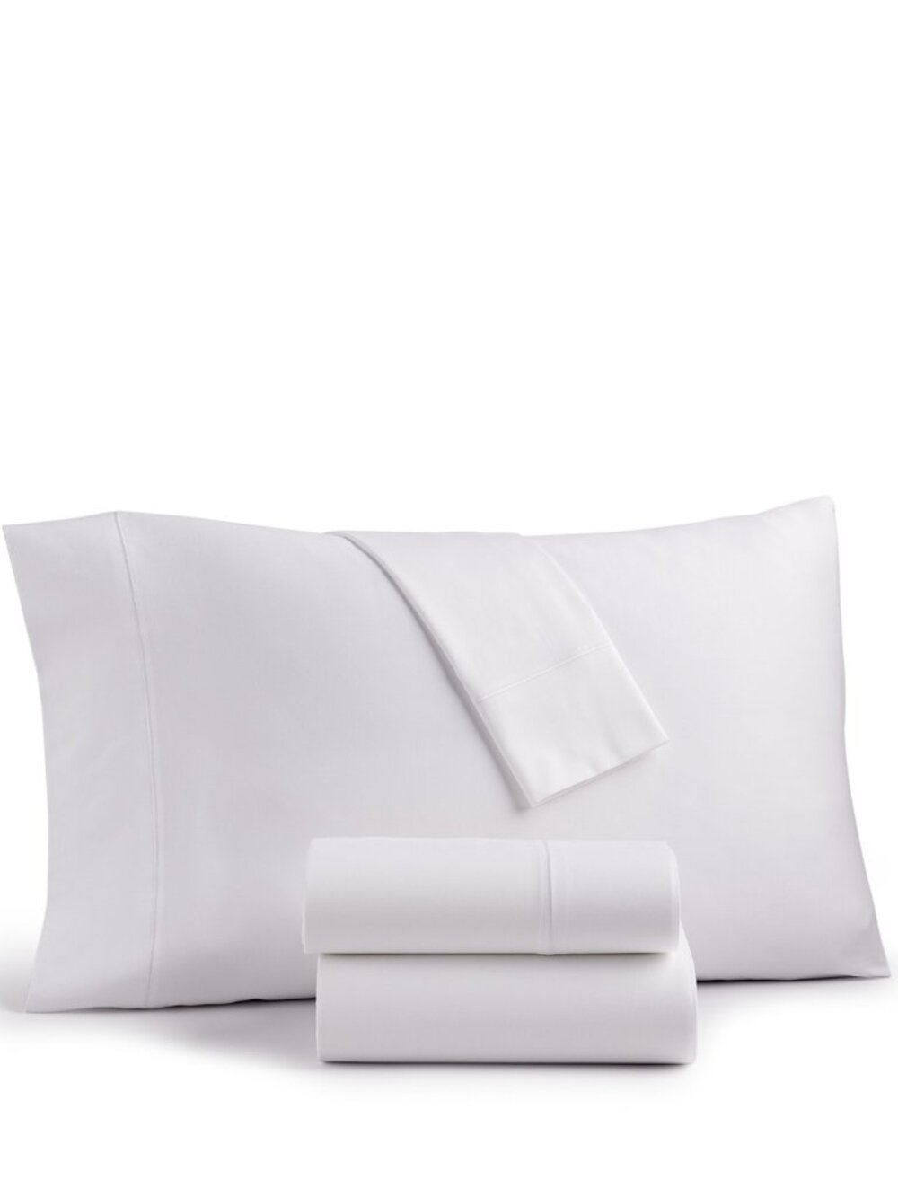 Charter Club Sleep Cool 400 Thread Count Hygrocotton Sheet Set, Queen White